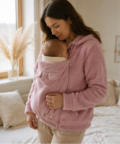 Cozy Babywearing Fleece Hoodie